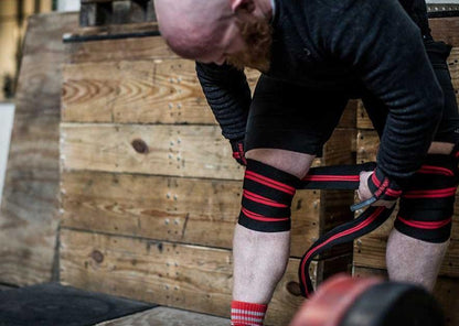 Red Line Knee Wraps (Set of 2)