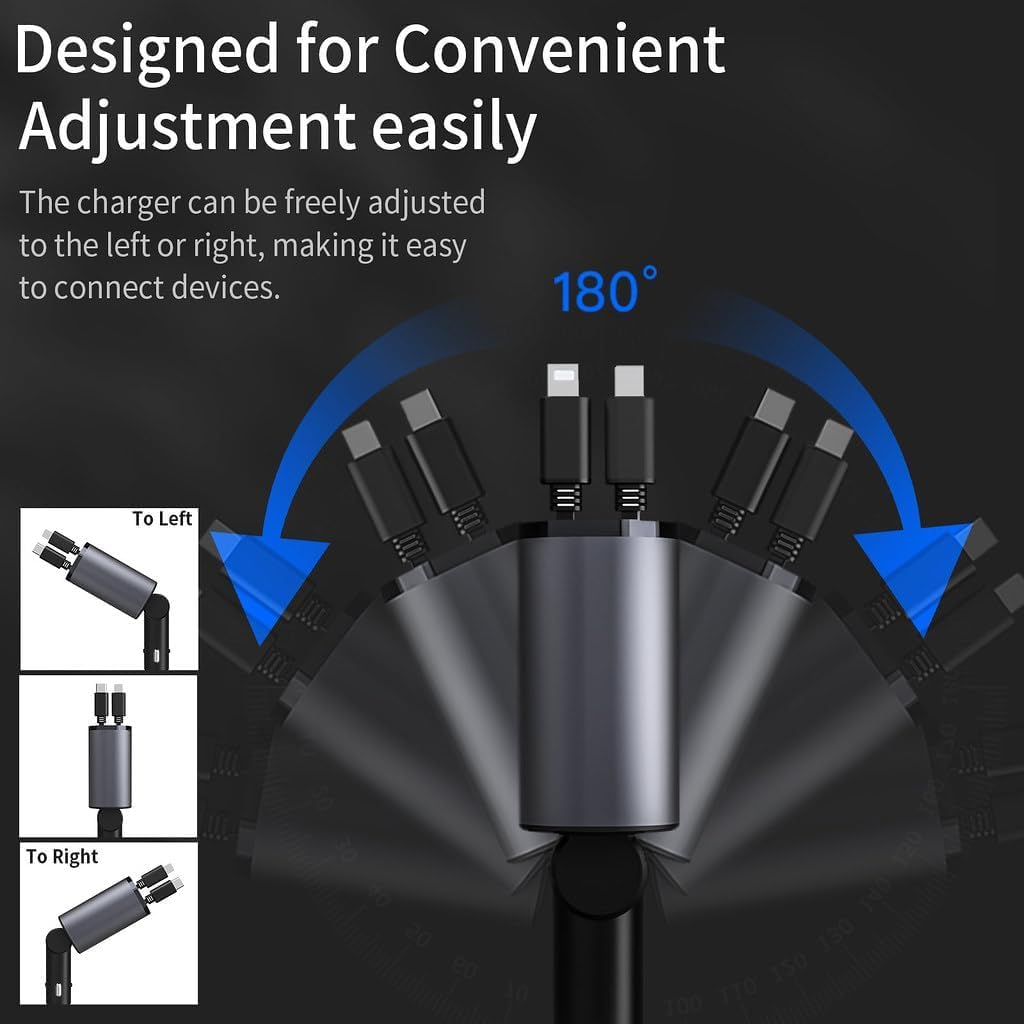Poweroxy™️Retractable Car Charger