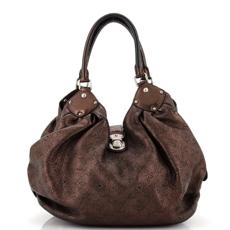 Convertible Women's Hobo Bags that Can Be Worn as a Backpack in GrayL Hobo Mahina Leather