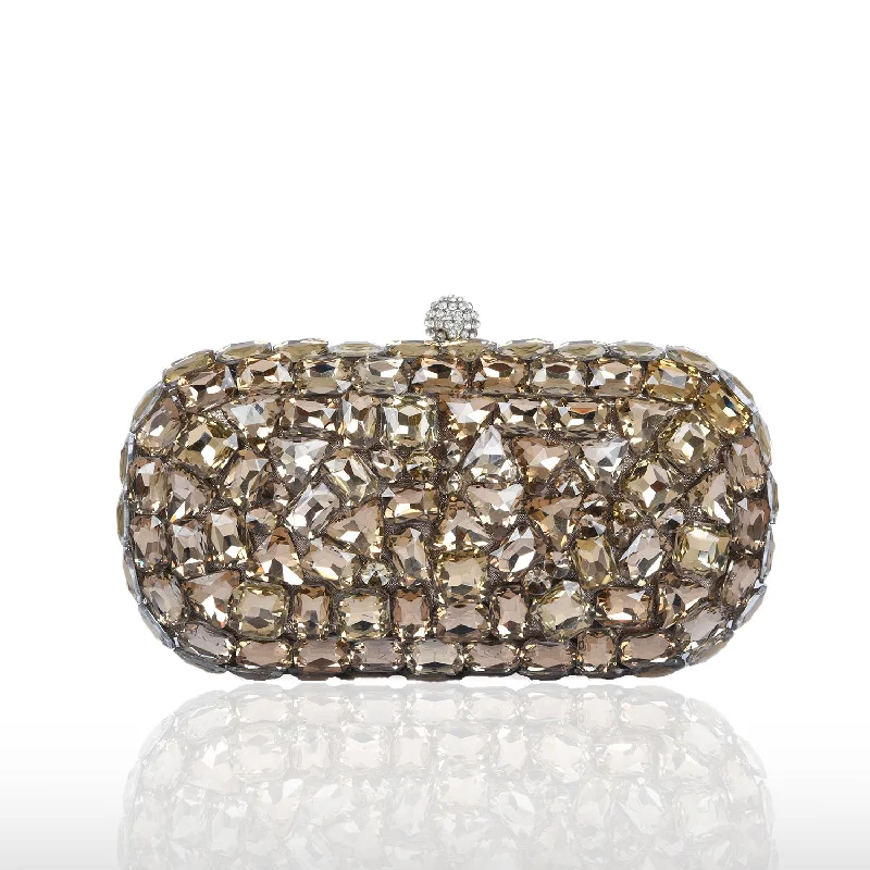 Pearl - Embellished Clutch in Cream for Bridal ShowersLuxurious Gold Embellished Clutch | C1004X