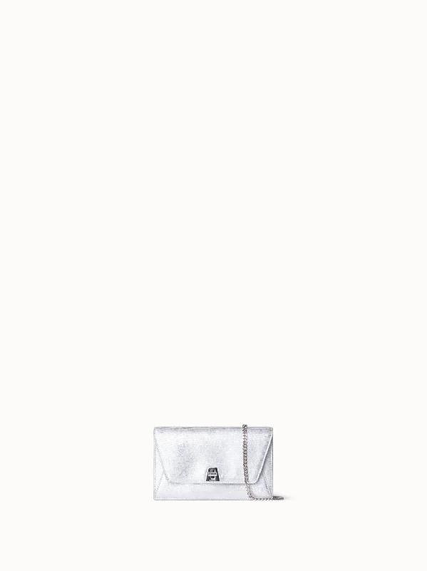 Shoulder Bag with Chain Strap in Silver for a Trendy AppearanceAnouk Envelope