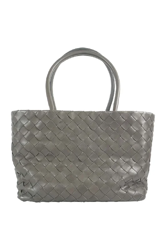 Rattan Women's Handle Bags in Cream for a Beachy and Summer - Ready Look[WB4214] Bottega Veneta | Top Handle Bag