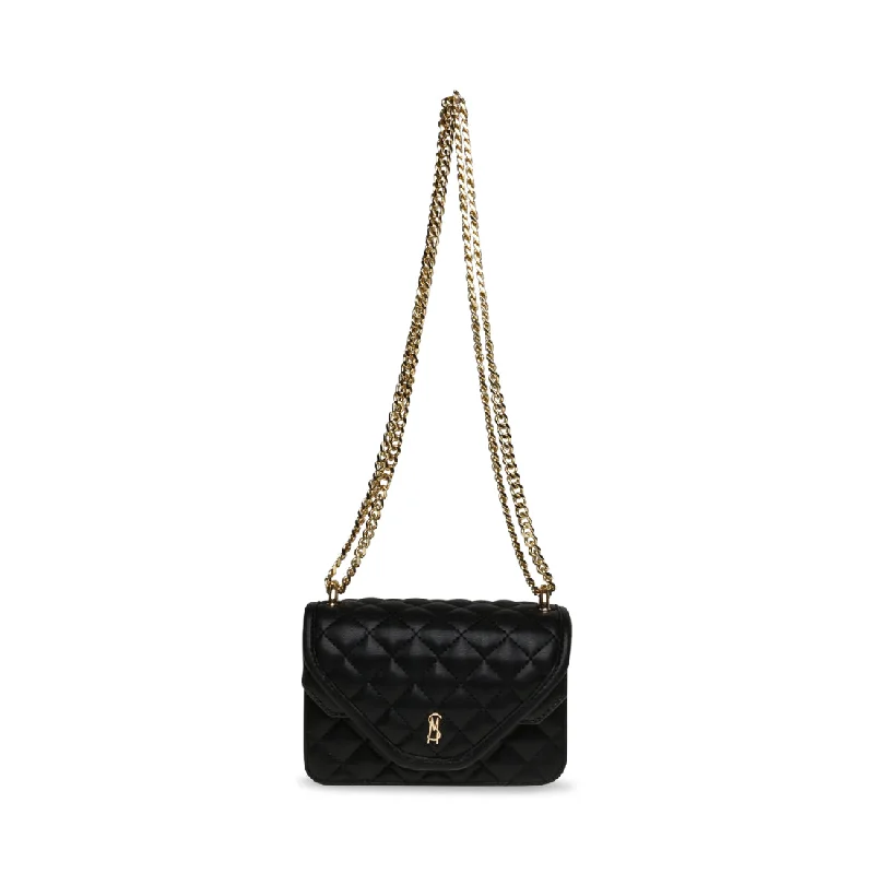 Pvc Shoulder Bag in Clear with Glitter for a Fun and Modern LookBRONDO BLACK MULTI