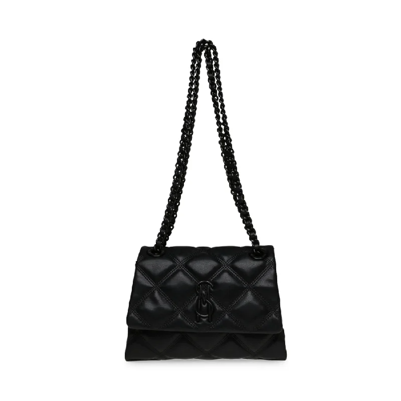 Shoulder Bag with Geometric Pattern in Multicolor for a Contemporary StyleBVOLTURI BLACK SYNTHETIC