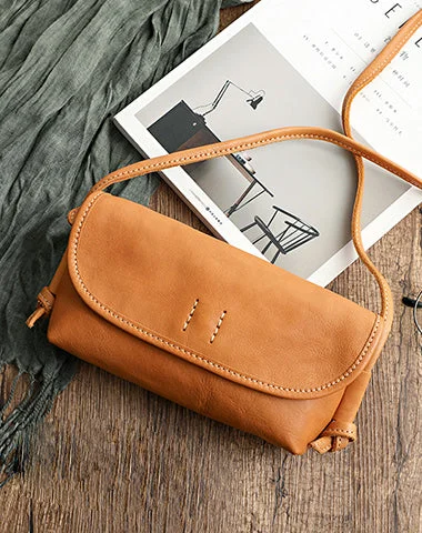 Waterproof Nylon Crossbody Bag in Navy Blue for Outdoor Hiking TripsCute Tan Leather Small Crossbody bag for Women Leather Small Shoulder Bag for Women