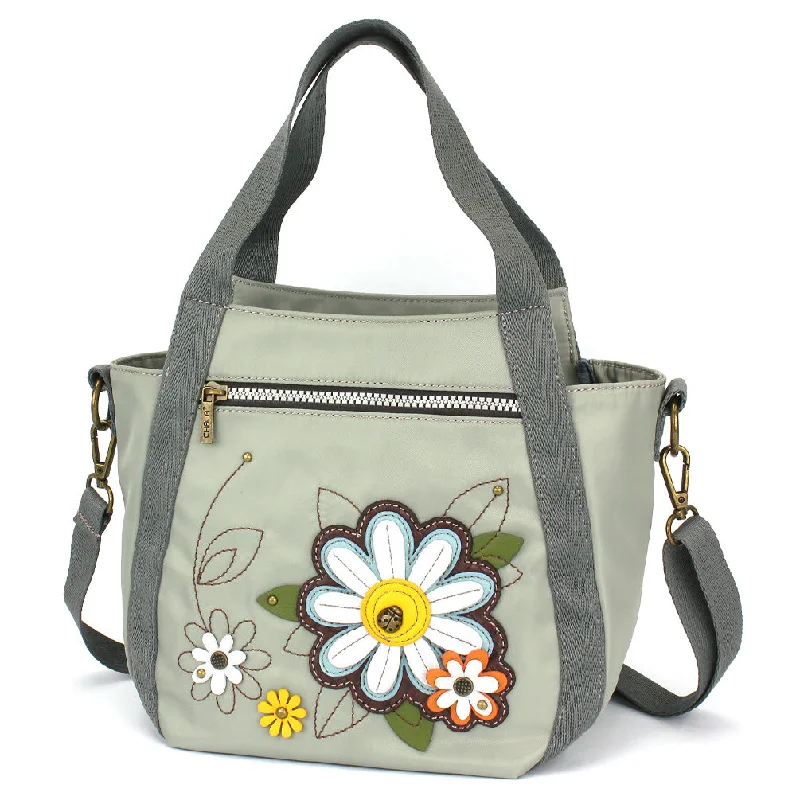 Leather - Trimmed Women's Handle Bags in Denim for a Casual and Cool AppearanceCV-Venture Mini Carryall - Daisy