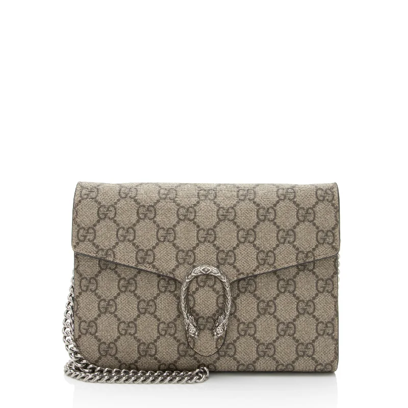 Gucci GG Supreme Dionysus Chain Wallet