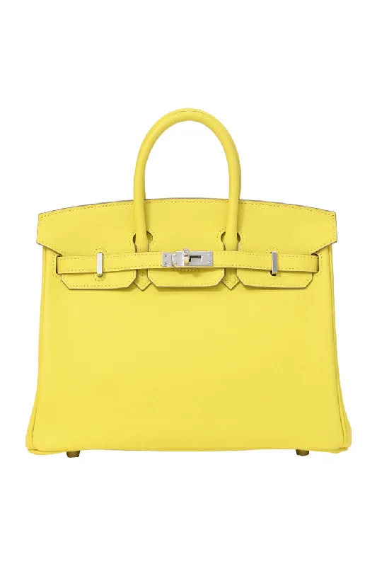 Abstract - Printed Women's Handle Bags in Yellow and Orange for a Bold and Trendy Accessory[WB7284] Hermès | Top Handle Bag