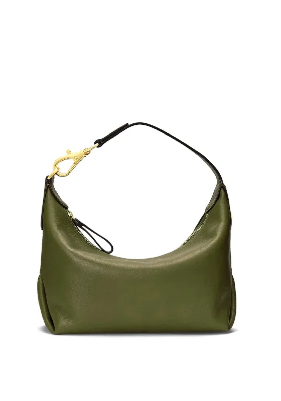 Waterproof Nylon Crossbody Bag in Navy Blue for Outdoor Hiking TripsRalph Lauren Kassie Transition Crossbody Bag, Olive