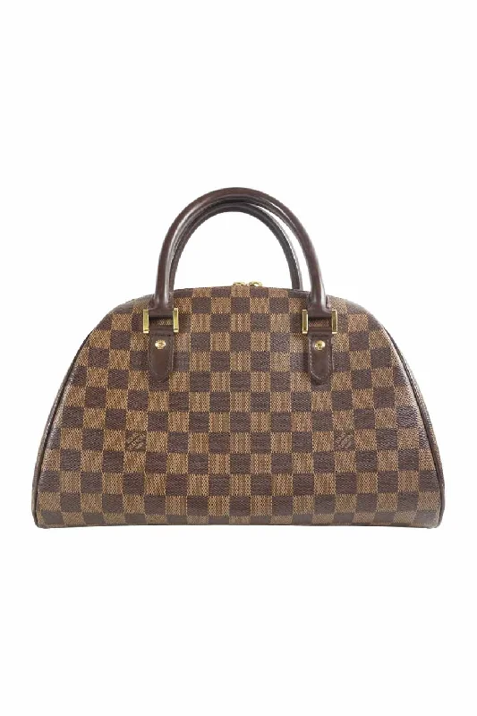 Leather - Trimmed Women's Handle Bags in Denim for a Casual and Cool Appearance[WB4201] Louis Vuitton | Top Handle Bag