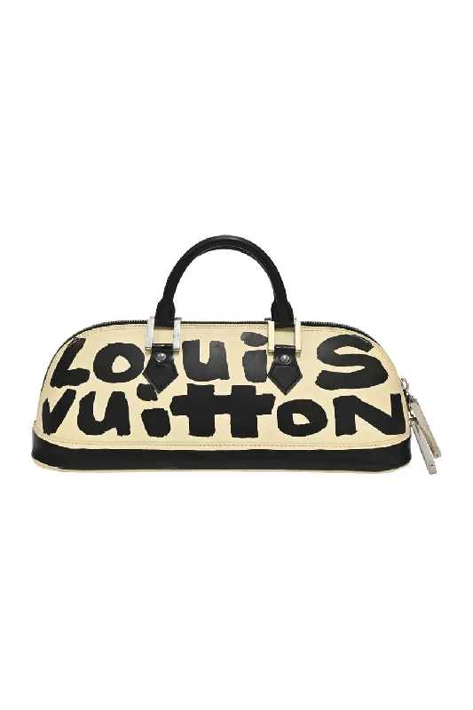 Structured Women's Handle Bags in Navy with Gold - Tone Hardware for Office Use[WB5284] Louis Vuitton | Top Handle Bag