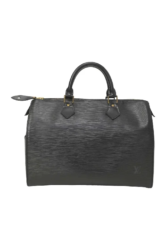 Structured Women's Handle Bags in Navy with Gold - Tone Hardware for Office Use[WB6636] Louis Vuitton | Top Handle Bag