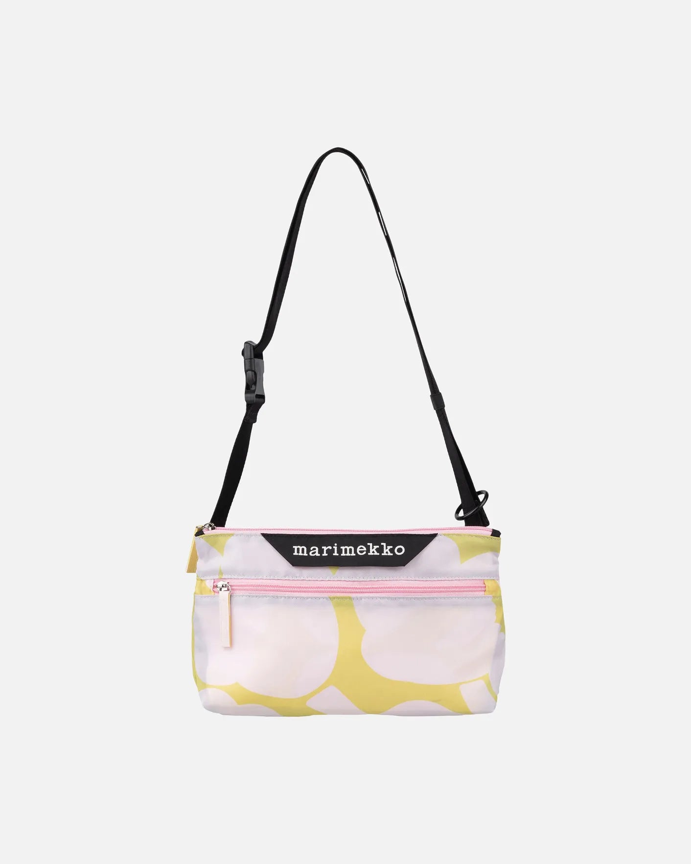 Women's Small Leather Crossbody Bag in Black with Gold Hardware for Evening Partiesneat crossbody unikko - small - pink