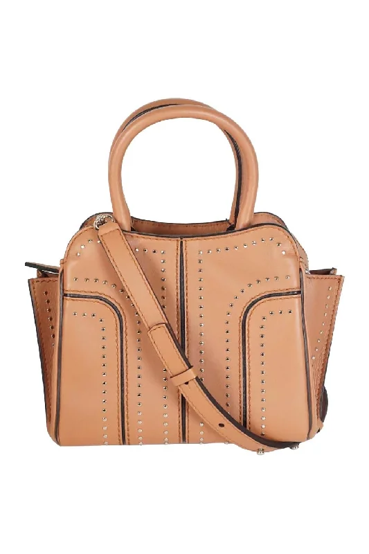 Crossbody Convertible Women's Handle Bags in Brown for Versatile Carrying Options[WB3631] Tod's | Top Handle Bag