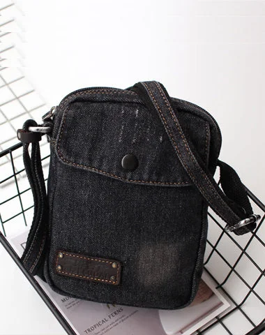 Quilted Leather Crossbody Bag in Cream for a Classic and Elegant AppearanceVintage Mens Denim Mini Phone Shoulder Bags Denim Phone Crossbody Bag for Women