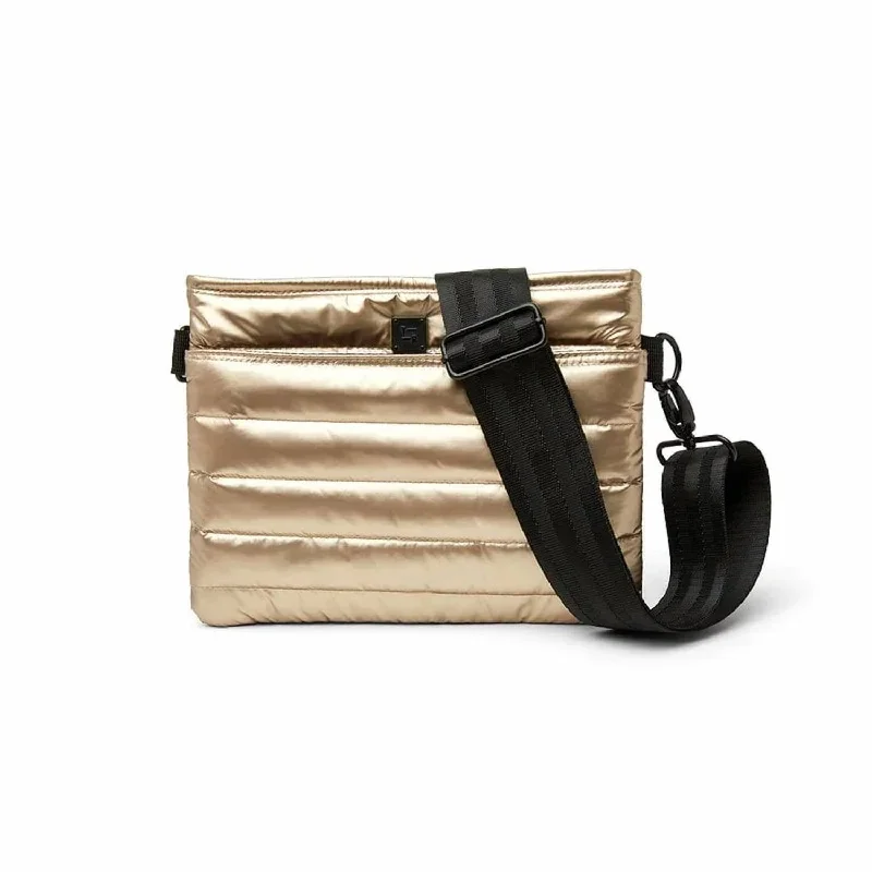 Women's Crossbody Bag with RFID - Blocking Pocket in Black for Safe TravelWomen's Bum Bag 2.0 In Pearl Cashmere